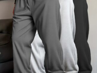 3er-Pack Herrenjogginghosen aus bequemem Material