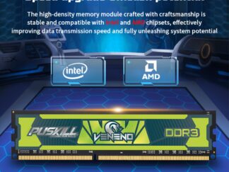 PUSKILL 16GB Kit (2x8GB) DDR3 RAM, 1600MHz, 1,5V DIMM PC-Speichermodul