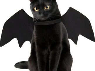 Verstellbare schwarze Fledermausflügel aus weichem Polyester