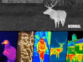 GTGUARD H3 4K HD Wärmebildkamera, HD + IR + Nachtsicht + Wärmebildgebung 4 in 1