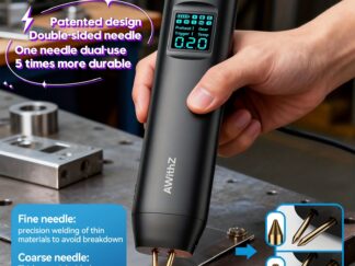 Tragbares Handpunktschweißgerät, 90 Präzisions-Einstellstufen aus Edelstahl