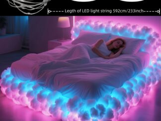 RGB 3D Wolken-LED Streifen, 5,92 Meter, USB betrieben
