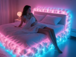 RGBIC Dynamische Wolken-Lichterkette | 4,0 Meter RGB-LED-Lichterkette