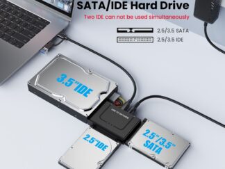 USB 3.0 universeller Dual-Port-HDD/SSD-Adapter