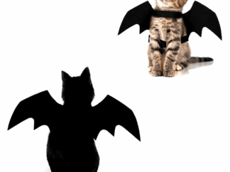 Halloween-Fledermausflügel-Kostüm für Katzen und kleine Hunde