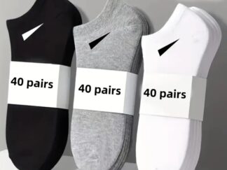 40Paar kurze atmungsaktive Socken