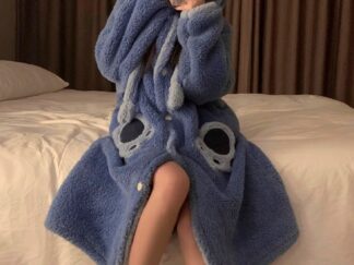 Stitch Winter-Nachtwäsche aus plüschigem Fleece