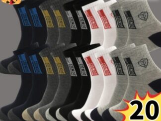 20 Paar mittelhohe Herrensportsocken