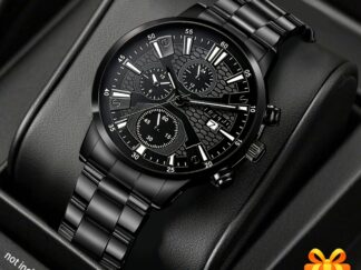 Elegante SOKI Uhr – schwarzes Zifferblatt, Gehäuse aus einer Legierung