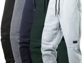 5er-Pack Herren-Jogginghosen mit Fleecefutter